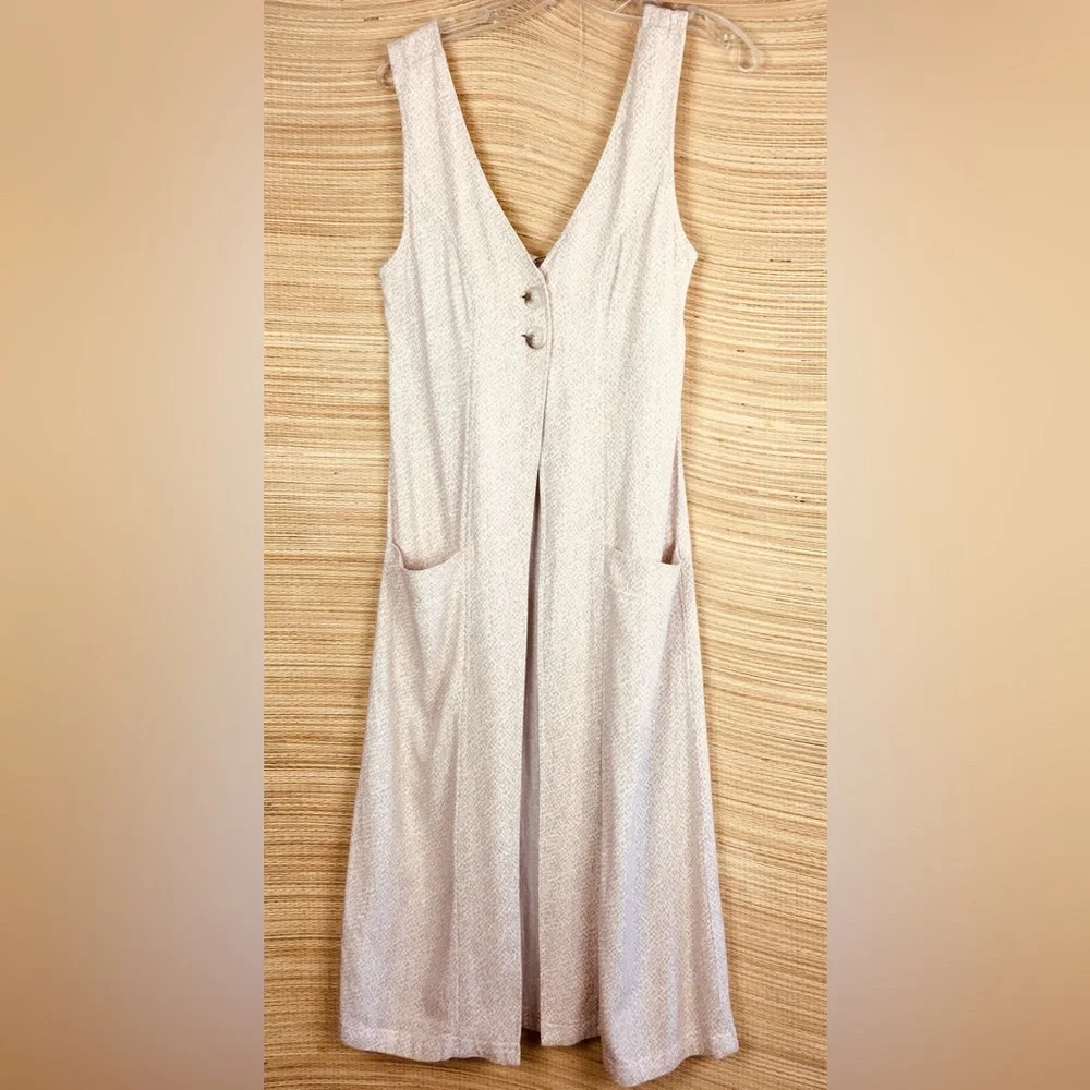 Free People Infinite Desert Statement Maxi 
Maxi Top In Desert Ivory Print Sz 4 - Picture 5 of 15